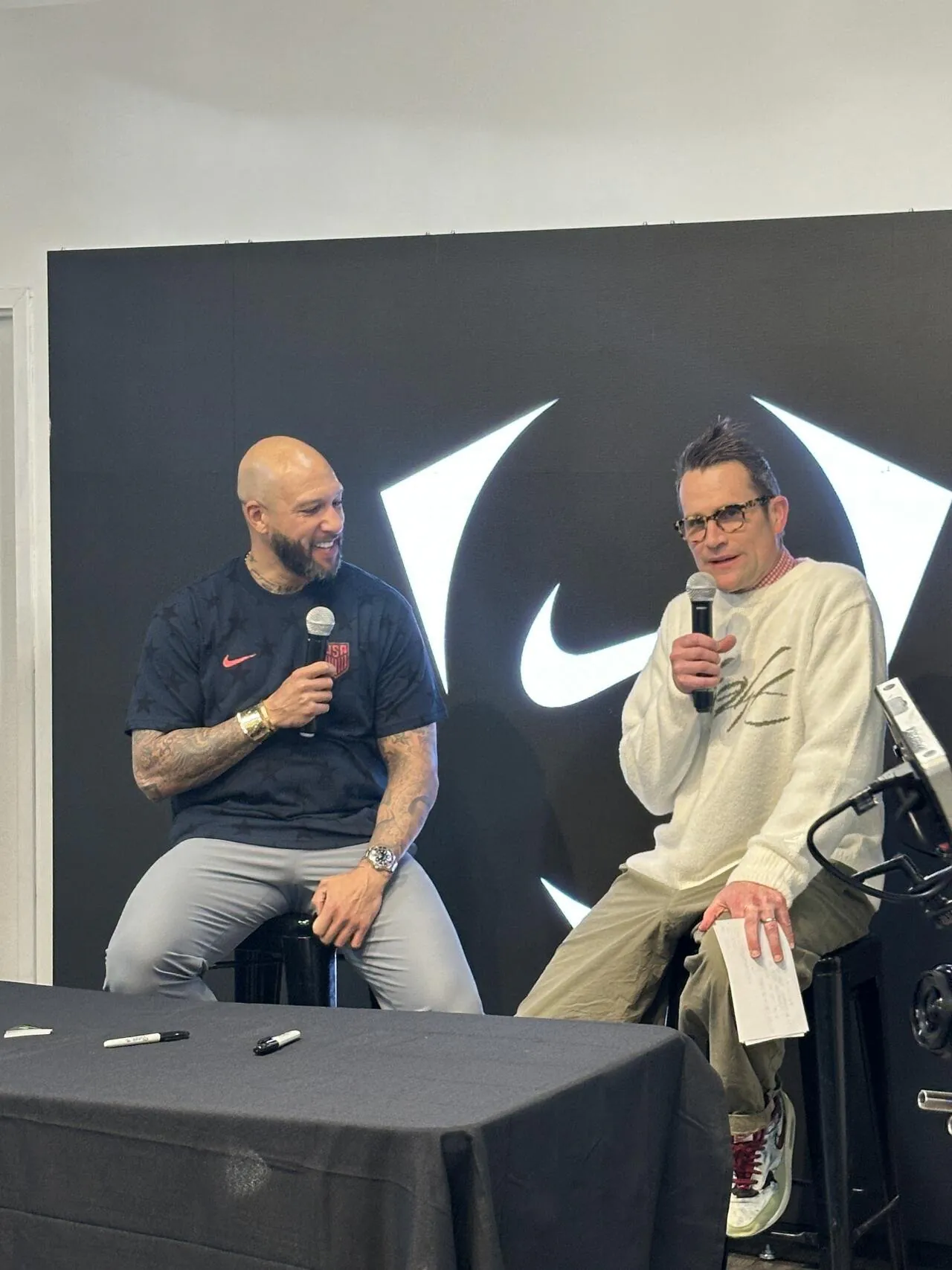 미국 애틀란타에서 팀 하워드 만났습니다